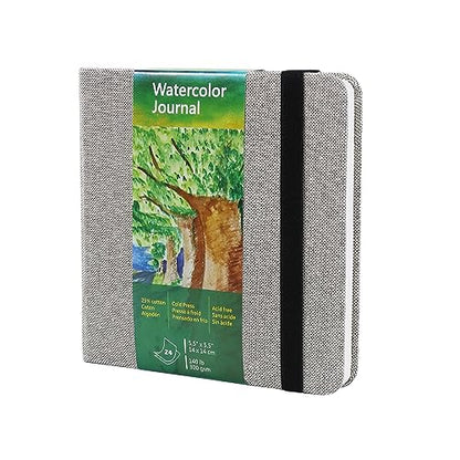 140LB Cotton Watercolor Paper Sketchbook Journal