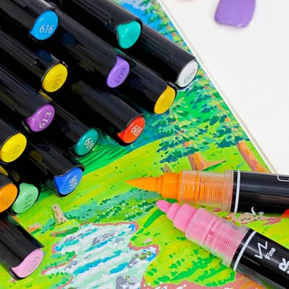 60 Colors Acrylic Paint Markers (60 Count)