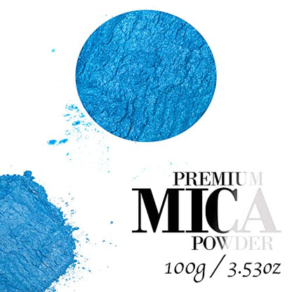 Sapphire Blue Mica Powder for Epoxy Resin 100g