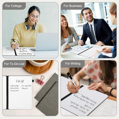 Portable White Board Dry Erase Notebook