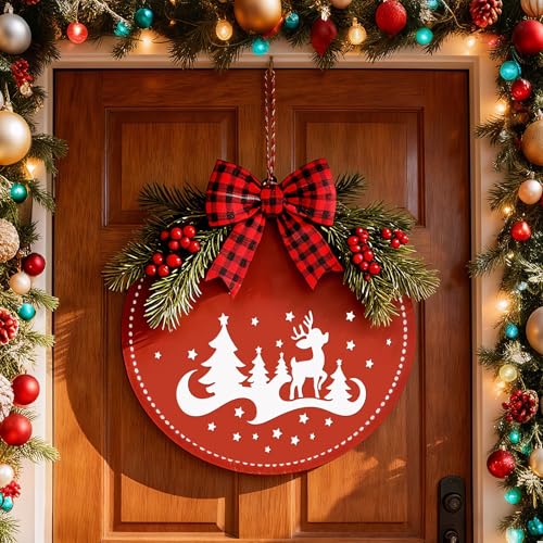34pcs Christmas Stencils for Painting On Wood Reusable Xmas Stencils Set Holiday Templates for DIY Crafts Home Decor Art Projects (34 Count)