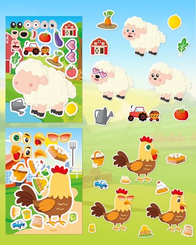 48 Farm Animal Make (48 Count)