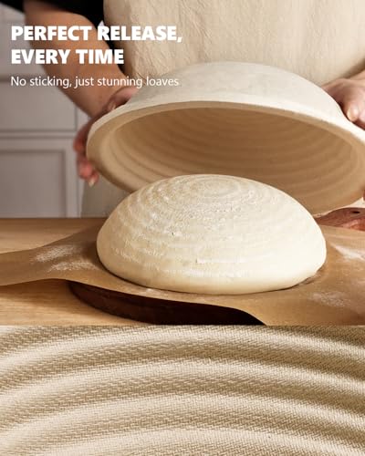 Wood Pulp Banneton Bread Proofing Baskets (2 Count)