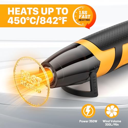 350W Mini Heat Gun with 2