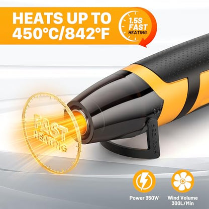 350W Mini Heat Gun with 2