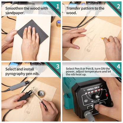 939 III Dual Pen Pyrography Station 2