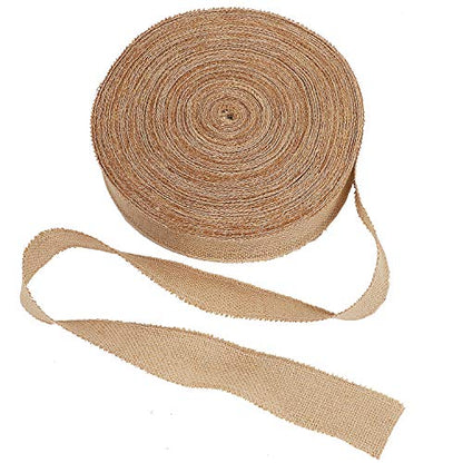 1 Inch Burlap Ribbon (81 Foot)