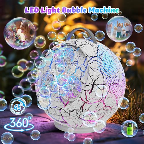 Bubble Machine for Kids (5 Count)