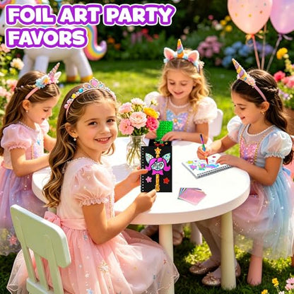 Foil Art Party Favors for Kids (24 Count)