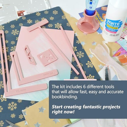 6Pcs Bookbinding Easy Scrapbooking Tool for Notebook Calender