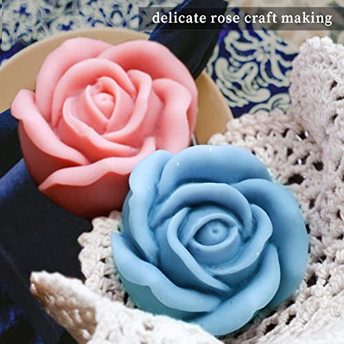 3D Rose Silicone Molds