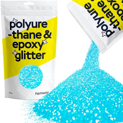 Resin Glitter Baby Blue Iridescent 100g Fine (3.5274 Ounce)