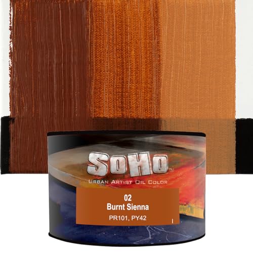 Oil Paint Burnt Sienna (14.54 Fl Oz)