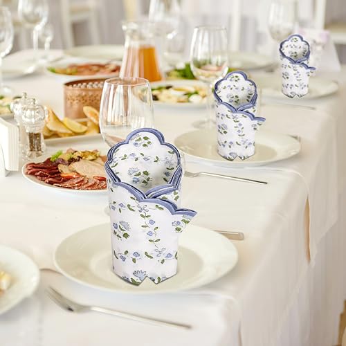 Hand Block Print Cloth Napkins (4 Count)