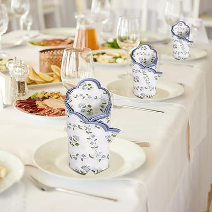 Hand Block Print Cloth Napkins (4 Count)