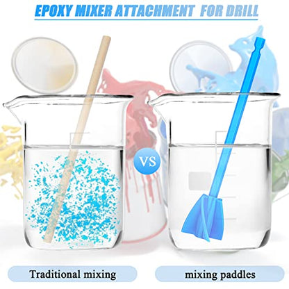 12 Pieces Paint Mixer Drill Attachment (12 Count)