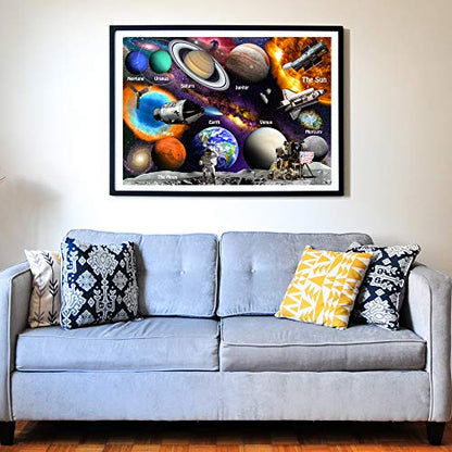 Solar System & Space Exploration 1000 Pieces Jigsaw Puzzle for 13+