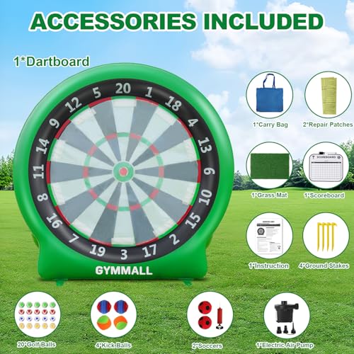 Giant Dart Board Inflatable with Pump