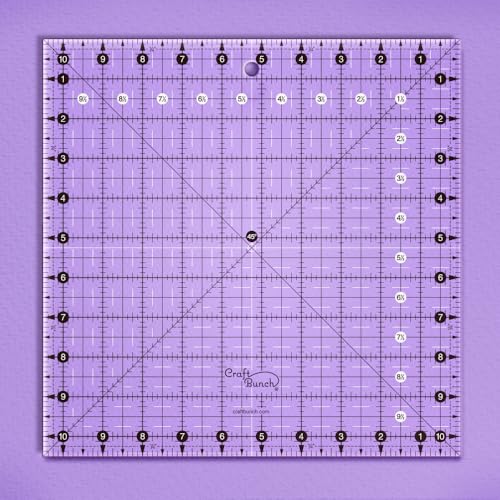 Non Slip Square Quilt Template Ruler