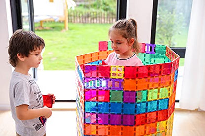 66PCS Premium Polygon Magnetic Tiles Set