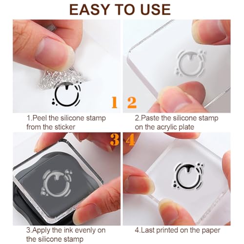 29 Pcs Acrylic Stamps for Crafting Card Making Supplies Set (29 Count)