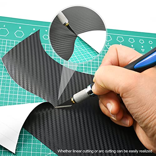 Precision Hobby Knife Set Utility Craft Knife Kit with 10PCS Blades for Art