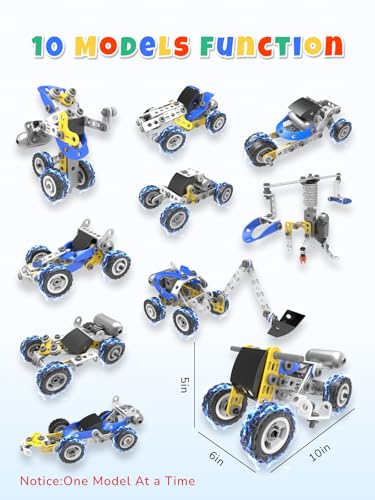 10 in 1 STEM Toys for 5 Year Old Boy
