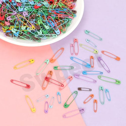 440Pcs 19mm 0.75 Inch Colorful Safety Pins Assortment Kit