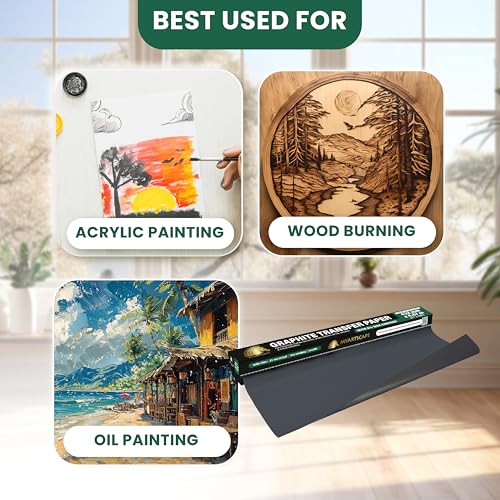Graphite Transfer Paper Roll
