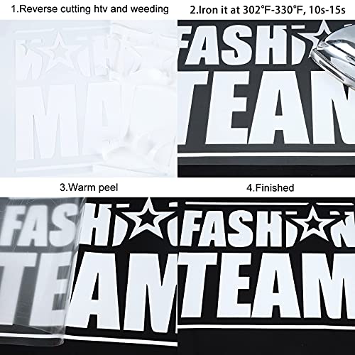 White Heat Transfer Vinyl Rolls