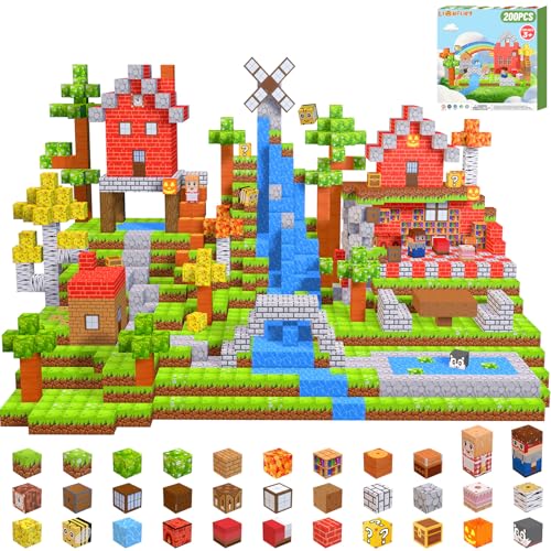 200PCS Magnetic Blocks (200 Count)
