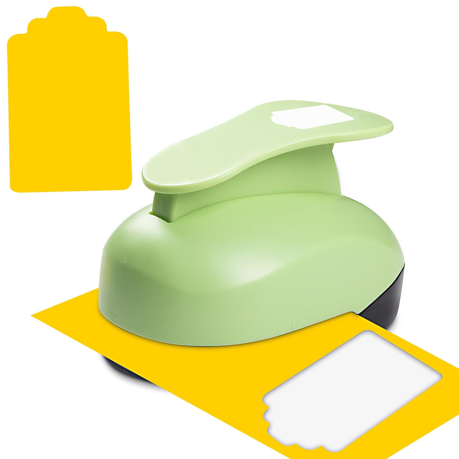 Tag Hole Punch 3 inch Tag Puncher TagCutter Tags Punches for Paper Crafts Gift Tags Punch Cutter Tag Maker TagPaper Punch - Crafty Corner
