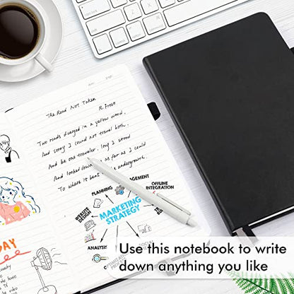 5 Pack Journal Notebook Bulk for School (5 Count)