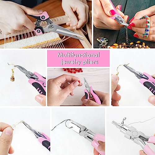 Jewelry Pliers Set Jeweler Making Tools for Adults (11 Count)