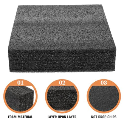 Wool Felting Foam Cushion Set 7.87 X 7.75 X 2.08 in Foam Pads for Needle Felting DIY Craft Work Surface for Wool Yarn Non