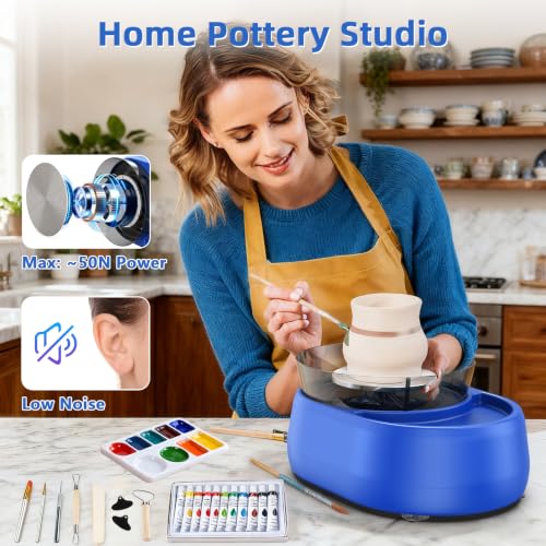 6 inch Home Pottery Wheel for Pottery Craft