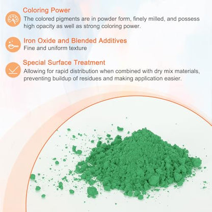 Iron Oxide Powder Concrete Pigment 700 Mesh 3.5oz (28.2 Ounce)