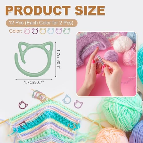 Cat Crochet Stitch Markers