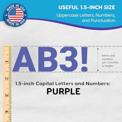 1.5 Inch Bulletin Board Letters & Numbers