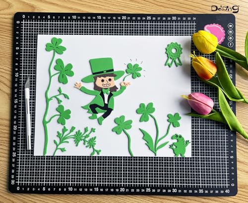 Green Foam Sheets Crafts 9x12 Inch 2mm Eva Color Craft Foam Paper for Crafts Project Preschoolers Classroom Scrapbooking DIY Cosplay (10 Count)