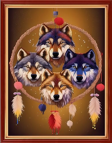 Stamped Cross Stitch Kits Full Range of Embroidery Patterns Starter Kits for Beginners Adult DIY Cross Stitches Needlepoint Kits 11CT