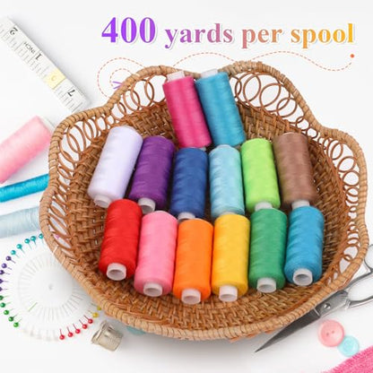 Bobbins Sewing Thread Kits 72pcs (88 Count)
