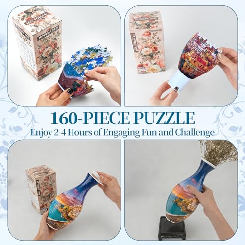 3D Puzzles Vase for Adults