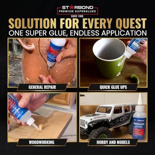 4 oz. Medium CA Glue (4 Ounce)