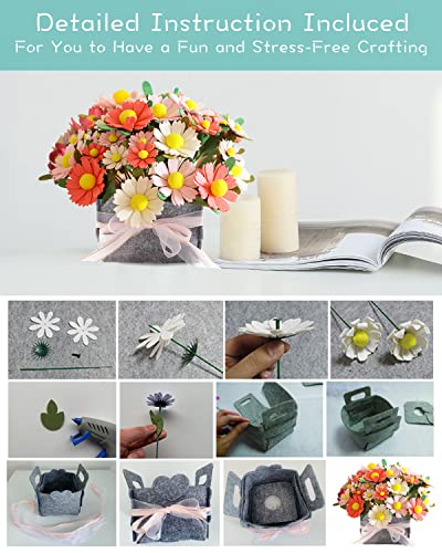 DIY Felt Flower Art Craft Kit
