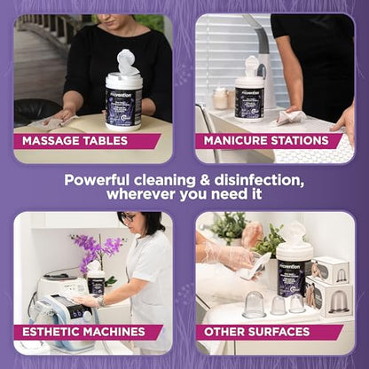 Wipes – Multi-Surface Cleaning Wipes for Everyday Use – Canister, 160 Count (Pack of 4) (640 Count)