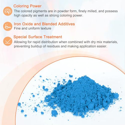 Iron Oxide Powder Concrete Pigment 325 Mesh 3.5oz (28.2 Ounce)