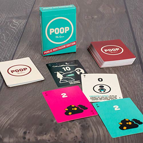 Poop The Game Public Restroom Edition Card Game