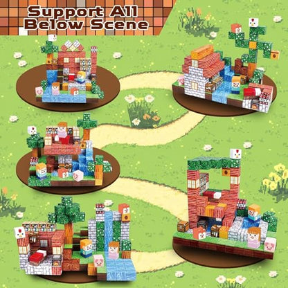 150PCS Magnetic Blocks (150 Count)