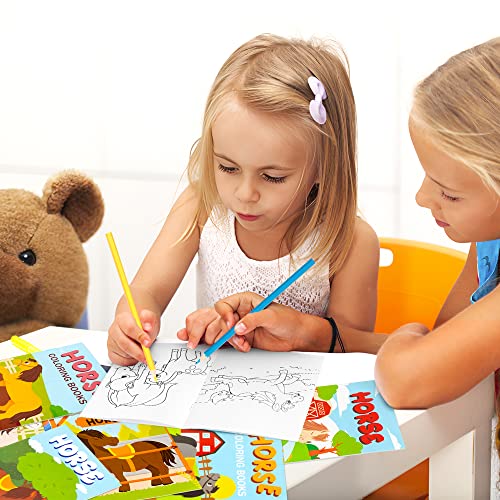 24pcs Horse Party Coloring Books (24 Count)
